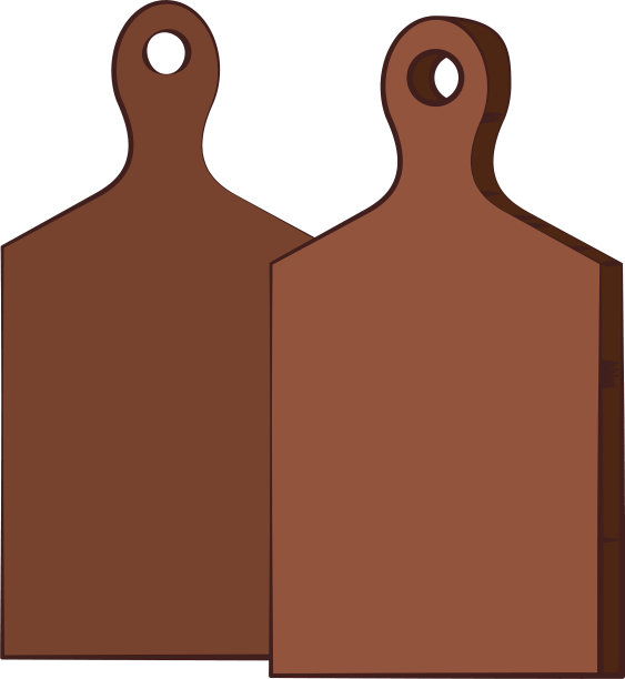 厨房的木桌要切图片下载