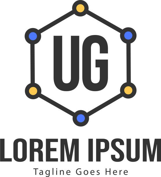 UG字母标志设计创意现代UG字母图片下载