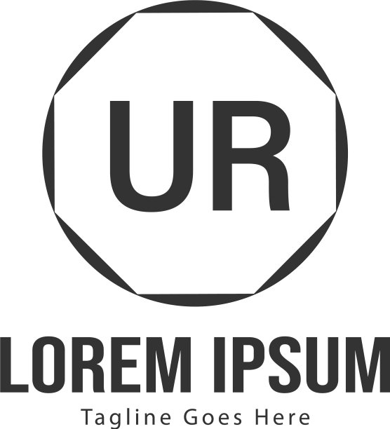 UR字母logo设计图片下载