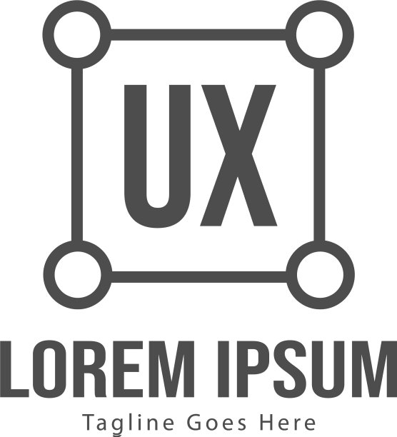 UX字母标志设计创意现代图片下载