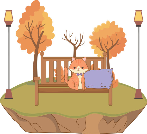 猫的卡通设计图片下载