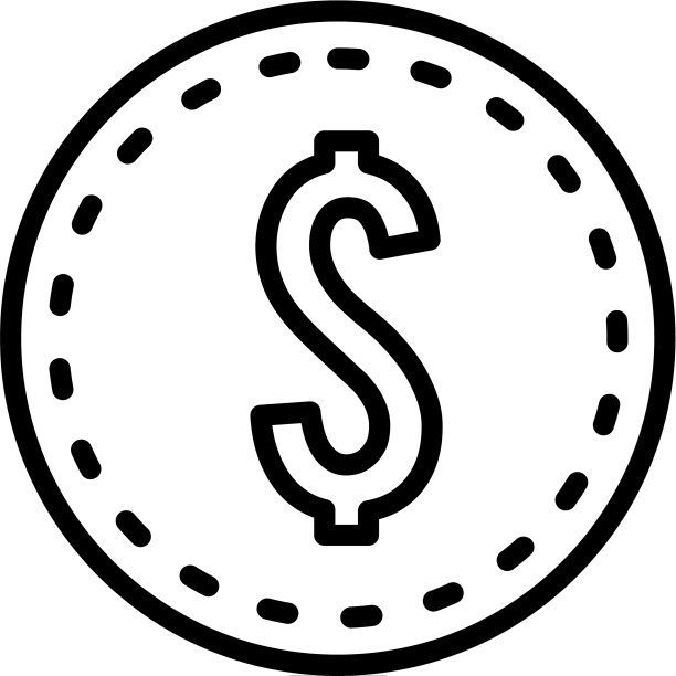 美元硬币图标图片下载
