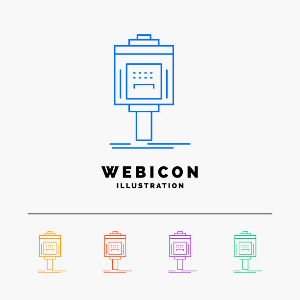 代客泊车服务酒店山谷5色线图片下载