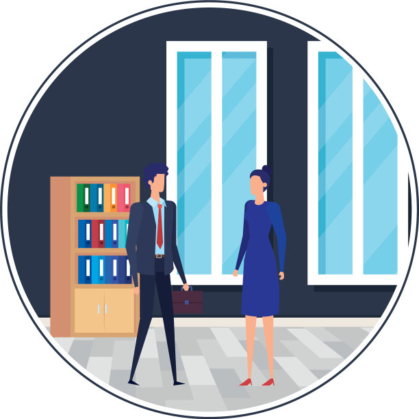 职场人物中的商业夫妻图片下载