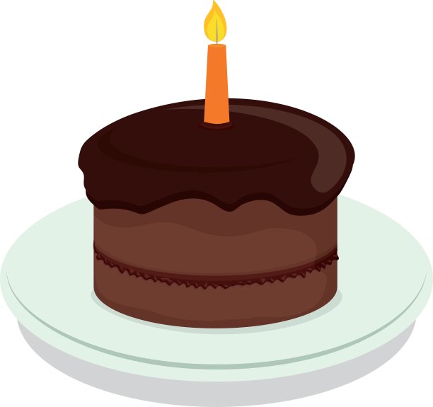 生日蛋糕的图标图片下载