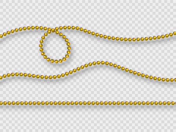 装饰元素-逼真的紫色珠子图片下载