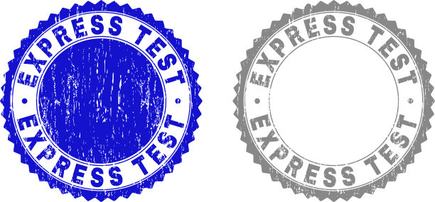 垃圾快递测试刮花的邮票图片下载