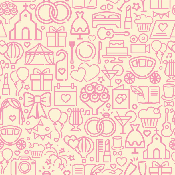 婚礼背景采用现代无缝线性图片下载