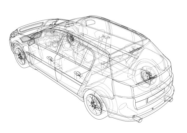 3d概念车渲染图片下载