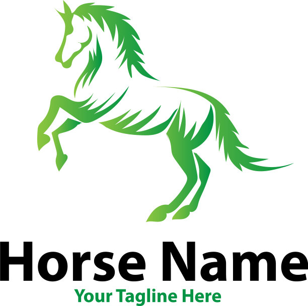 马的标志设计图片下载