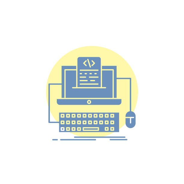 编码编码计算机单块屏幕字形图标图片下载