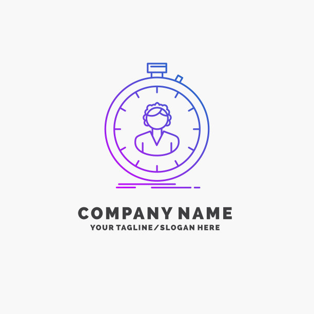 快速度的秒表计时器女孩紫生意图片下载