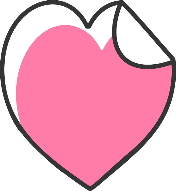 折叠折纸心图片下载