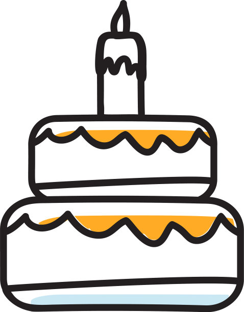 生日蛋糕图片下载