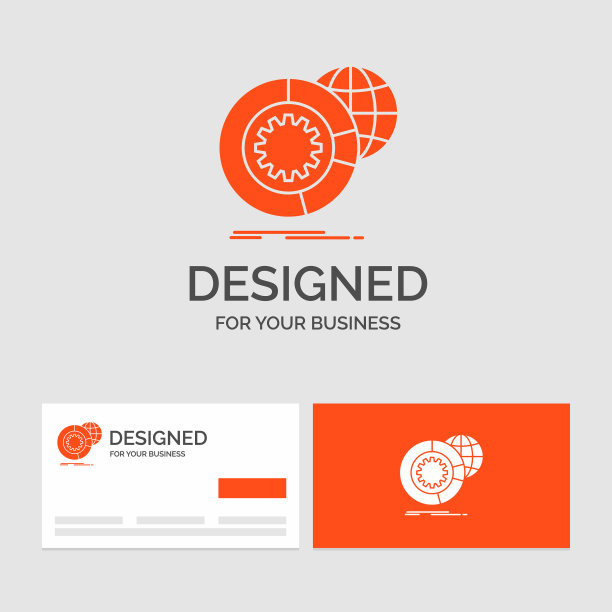 用于大数据分析的企业标识模板图片下载