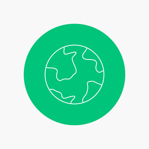 地球地球世界地理发现白线图片下载