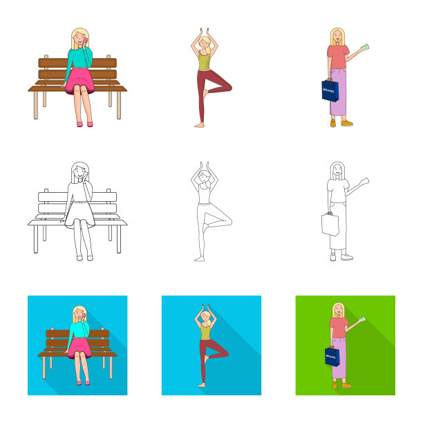 姿势和情绪信号图片下载