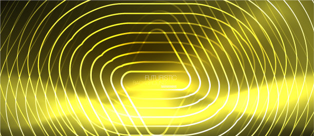 色彩闪亮的霓虹灯背景与抽象图片下载