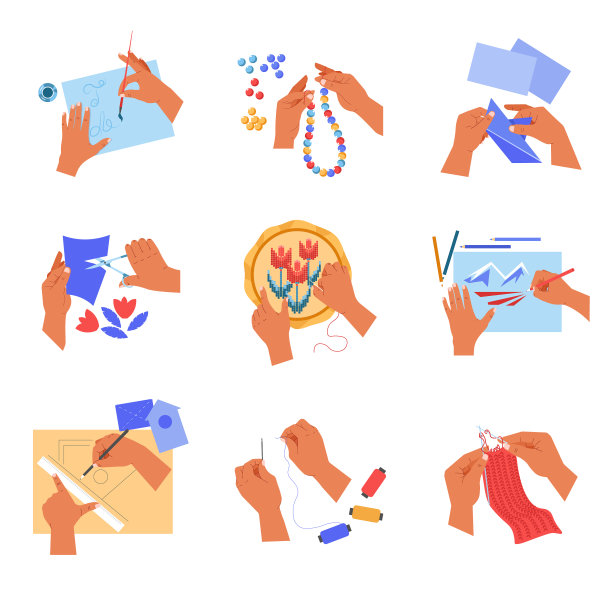 手工和手工爱好或消遣人类的双手图片下载