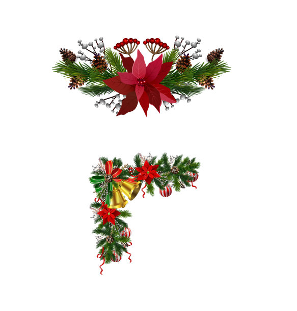 圣诞元素为您的设计图片下载