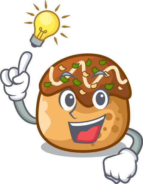 有一个卡通章鱼烧球形状的主意吗图片下载