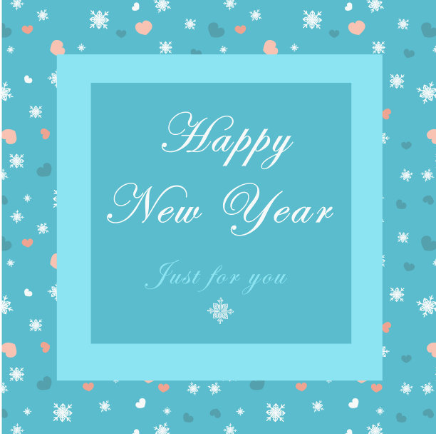 贺卡设计模板与爱心和图片下载