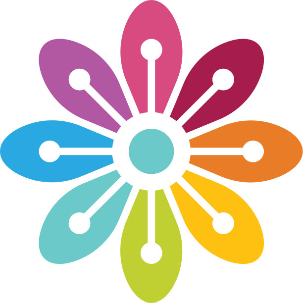 花朵图标设计图片下载