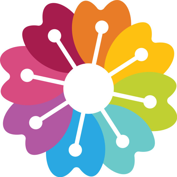 花朵图标设计图片下载