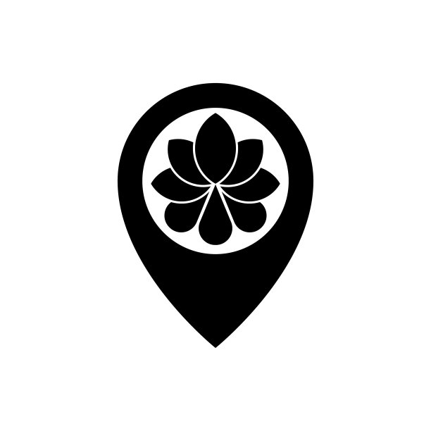 点spa水滴标识模板设计及图片下载