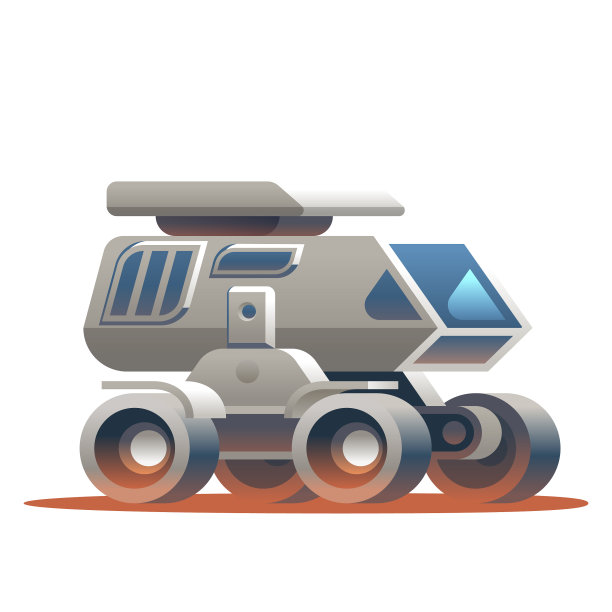 环绕地球的太空探测器图片下载