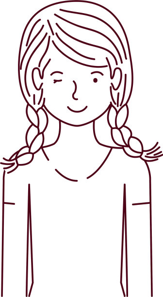 年轻女子头像图片下载