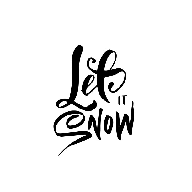 让它雪假日现代干笔墨图片下载