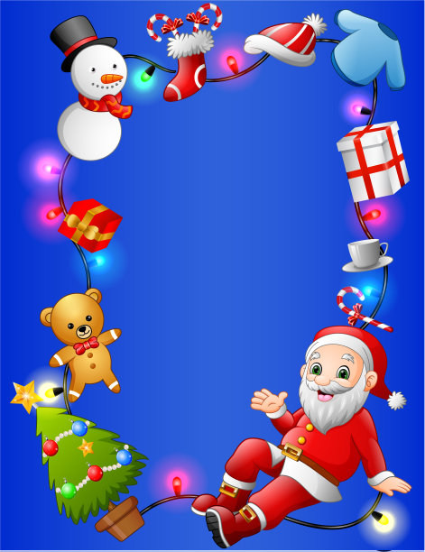 圣诞装饰套装图片下载