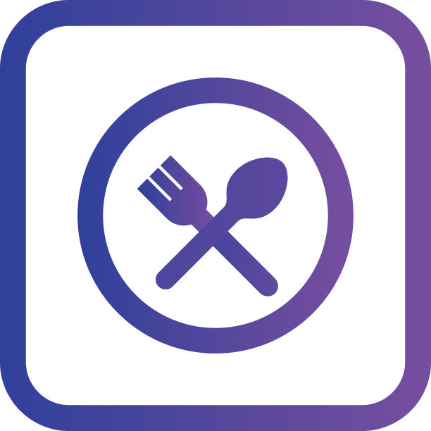 餐厅路标图标图片下载