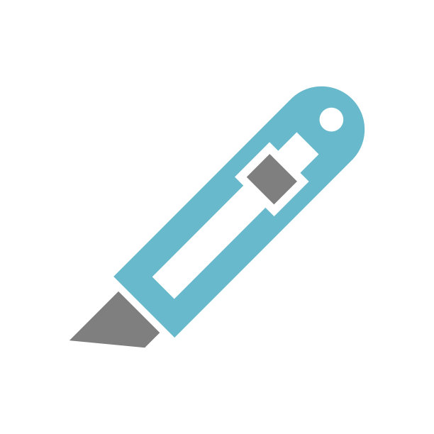 工具刀具图标上的白色背景图形图片下载