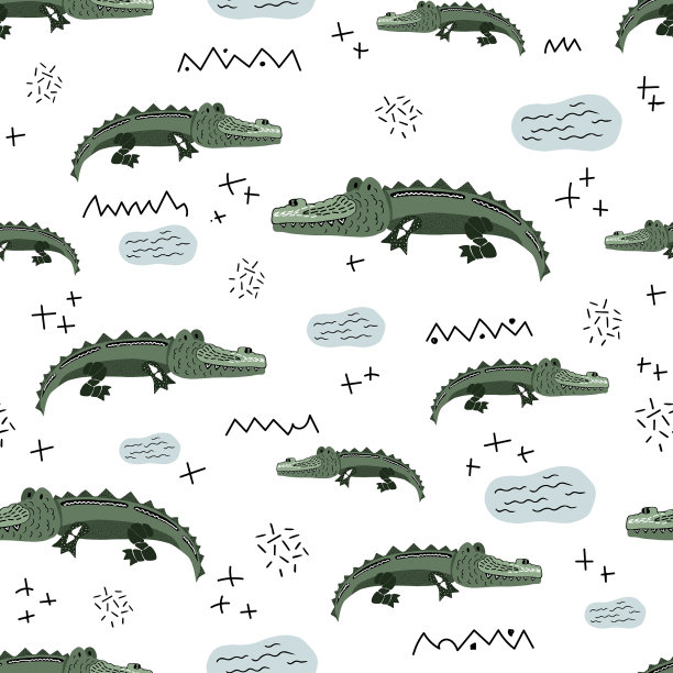 非洲的卡通动物图片下载