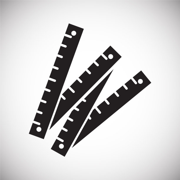 工具仪表图标上的白色背景图形图片下载