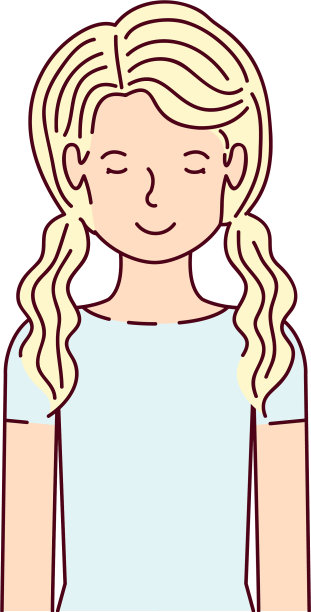 年轻女子头像图片下载