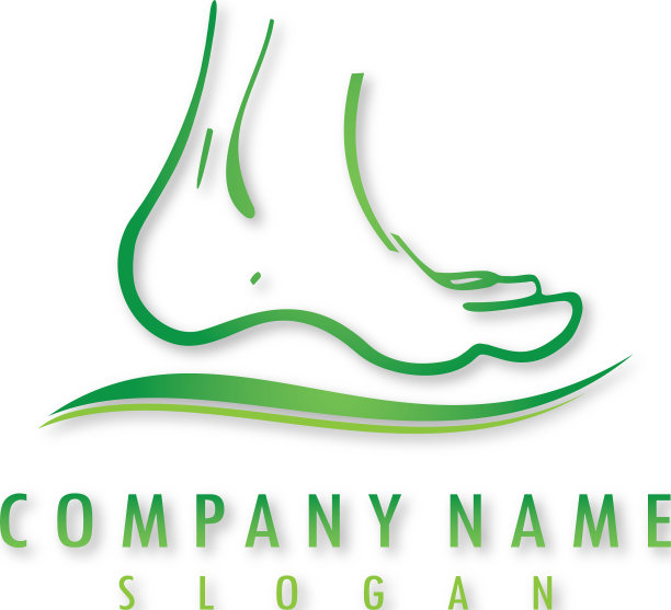 脚的标志图片下载