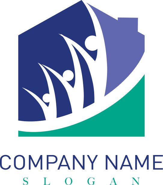 家庭和房屋标志图片下载