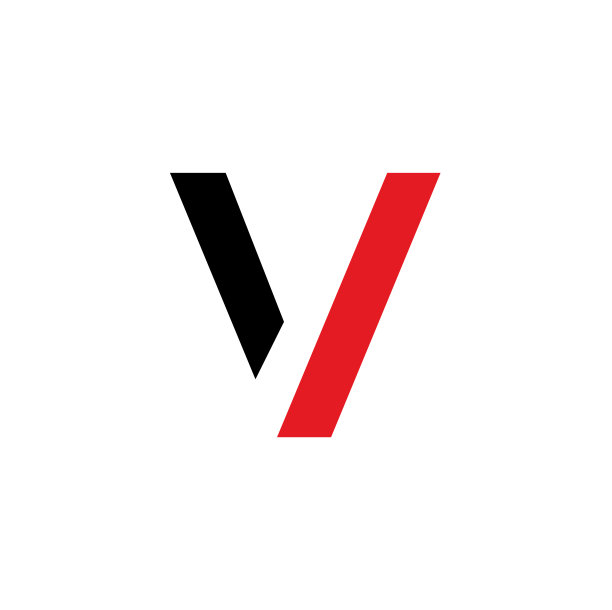 V字母logo V字母会徽图片下载