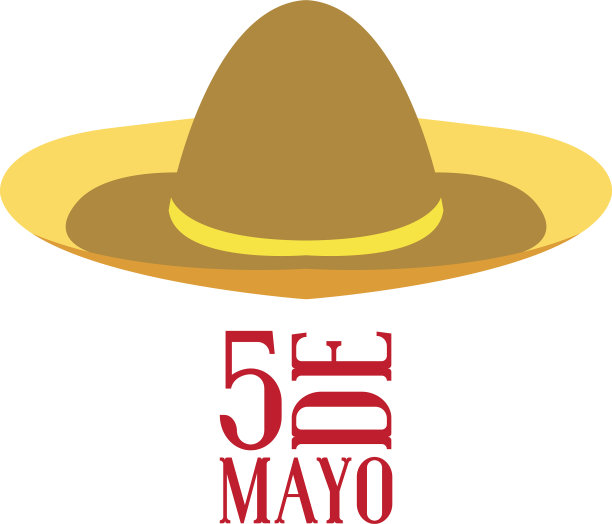 cinco de mayo墨西哥帽图片下载