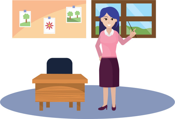 女教师卡通图片下载