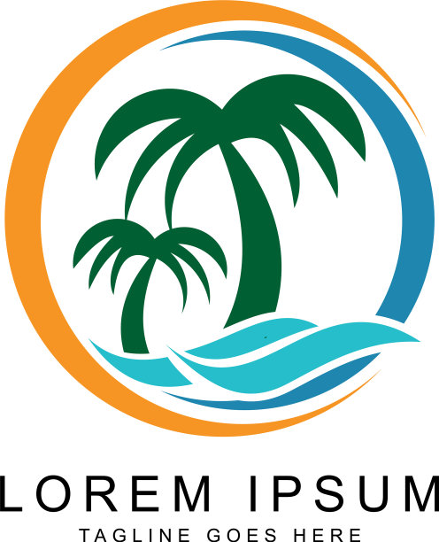 景观标识模板图片下载