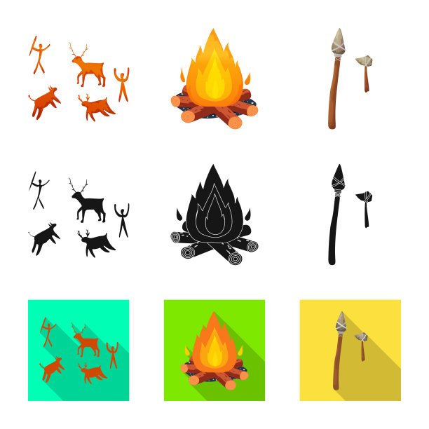 进化和新石器时代图片下载