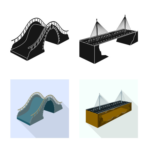 设计连接和设计标志集图片下载