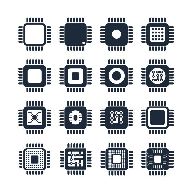 微芯片电路元件图片下载