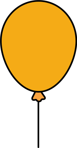 气球氦气浮动图标图片下载