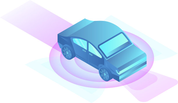 智能电动车图标等距风格图片下载