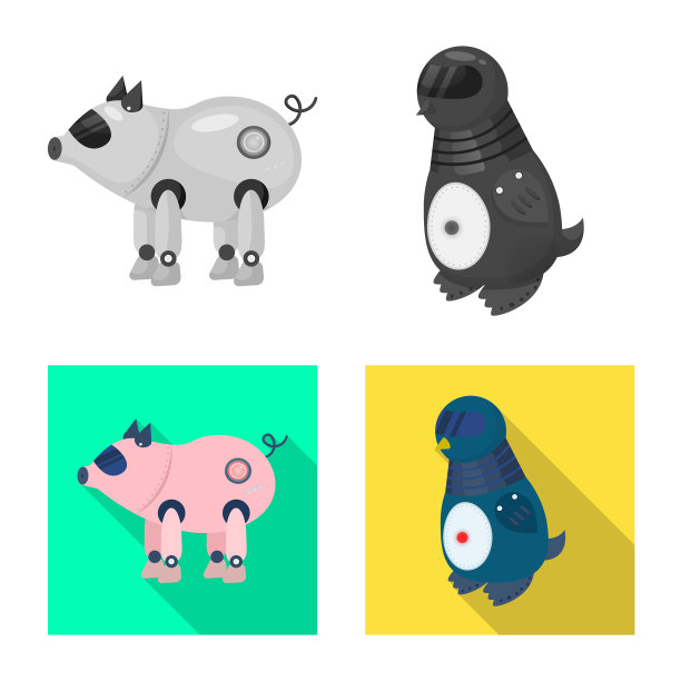 设计玩具和科学图标收集图片下载